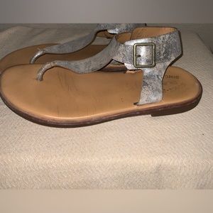 KORK-EASE brand COMFORT sandal Original Distessd Metallic Leather
